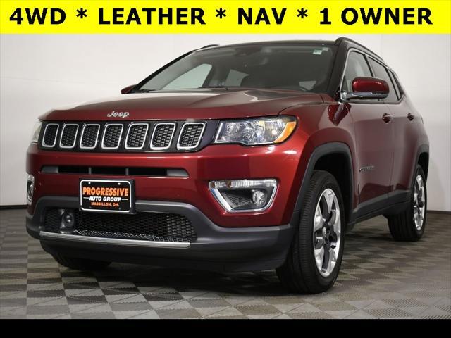 used 2021 Jeep Compass car, priced at $22,743