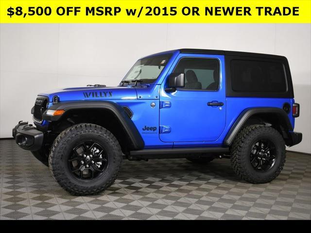 new 2025 Jeep Wrangler car, priced at $43,168