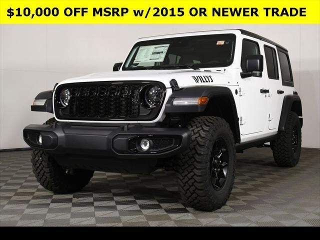 new 2024 Jeep Wrangler car, priced at $46,476