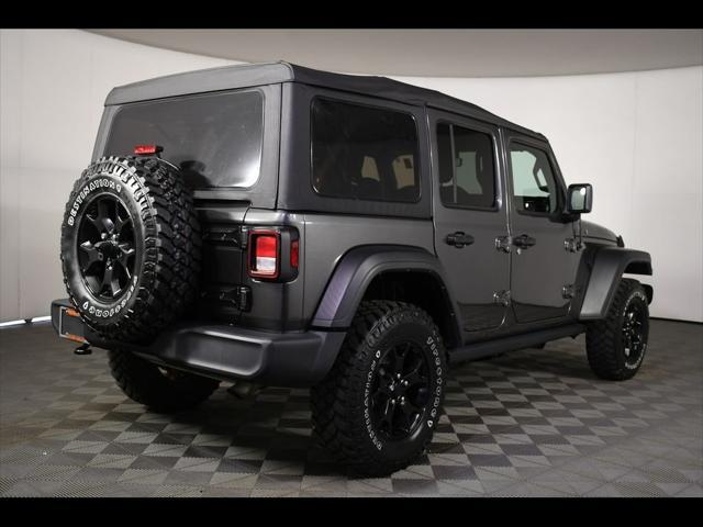 used 2021 Jeep Wrangler car, priced at $32,675