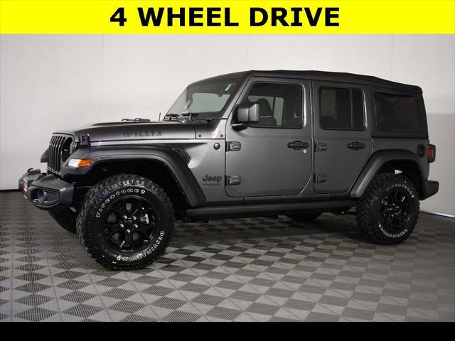 used 2021 Jeep Wrangler car, priced at $32,675