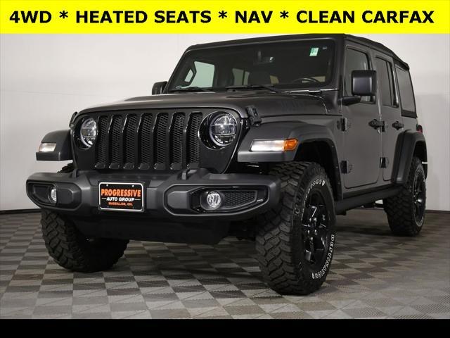 used 2021 Jeep Wrangler car, priced at $32,675