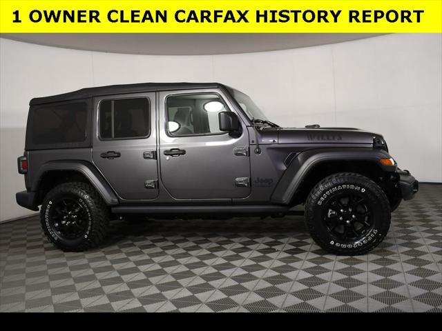 used 2021 Jeep Wrangler car, priced at $32,675