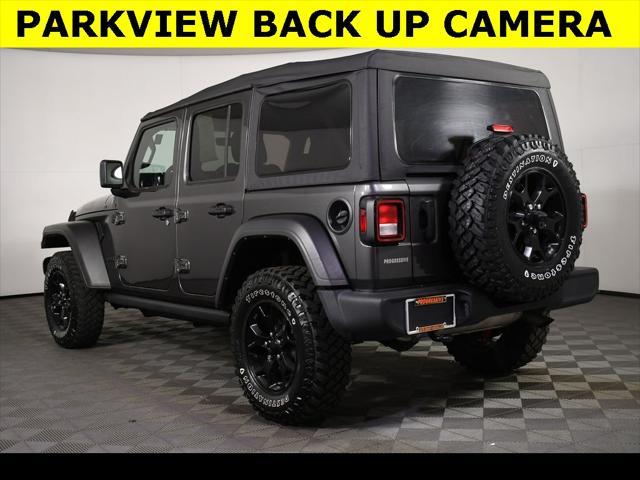 used 2021 Jeep Wrangler car, priced at $32,675