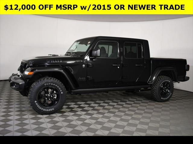 new 2024 Jeep Gladiator car, priced at $46,520