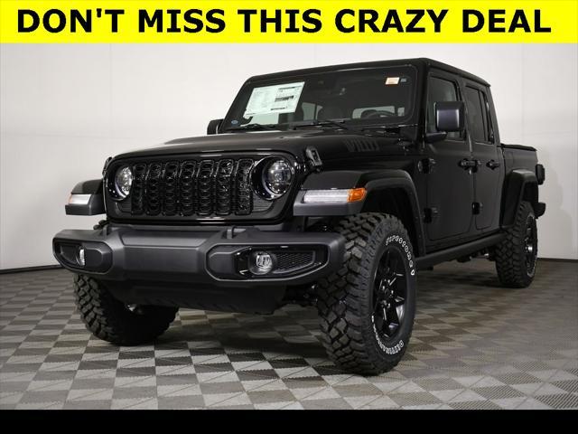 new 2024 Jeep Gladiator car, priced at $45,481