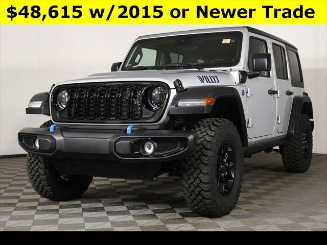 new 2024 Jeep Wrangler 4xe car, priced at $50,615