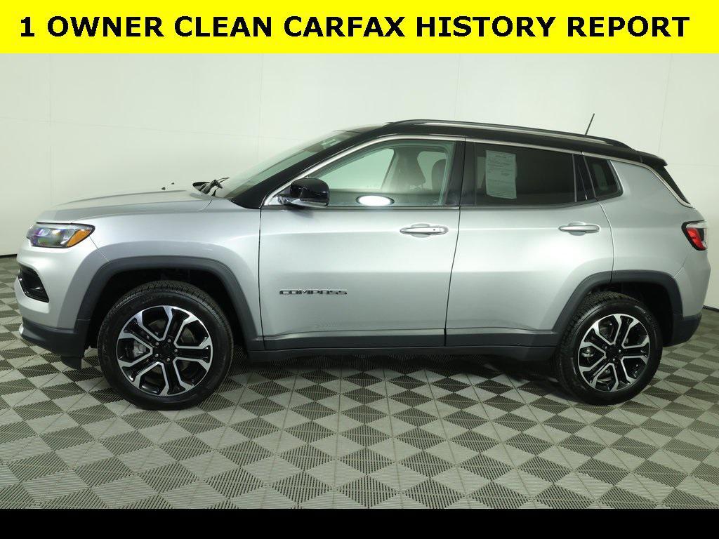 used 2022 Jeep Compass car, priced at $20,000