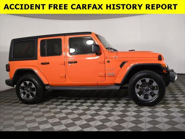 used 2018 Jeep Wrangler Unlimited car, priced at $28,617