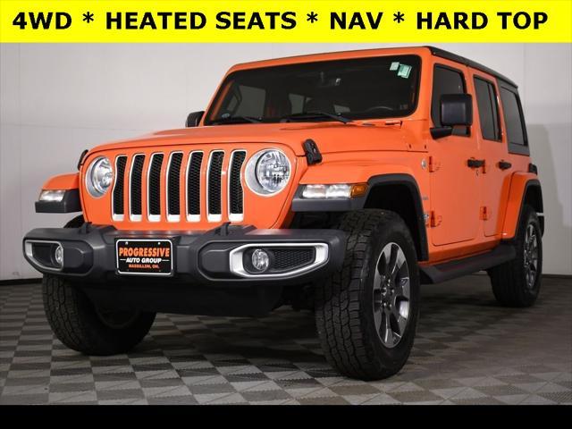 used 2018 Jeep Wrangler Unlimited car, priced at $28,617