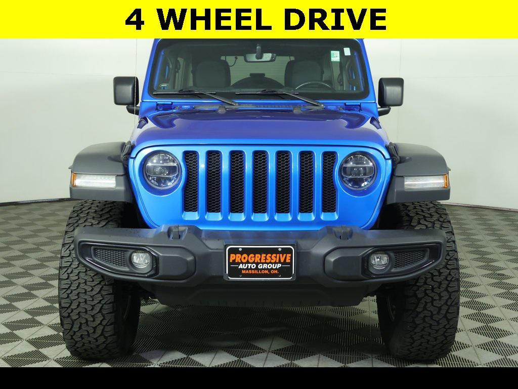 used 2022 Jeep Wrangler Unlimited car, priced at $36,516