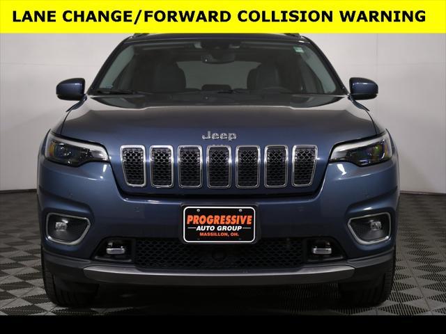 used 2021 Jeep Cherokee car, priced at $25,270