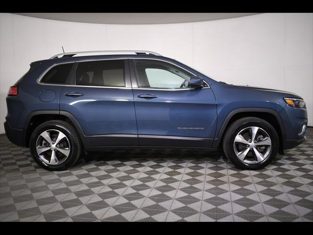 used 2021 Jeep Cherokee car, priced at $25,270