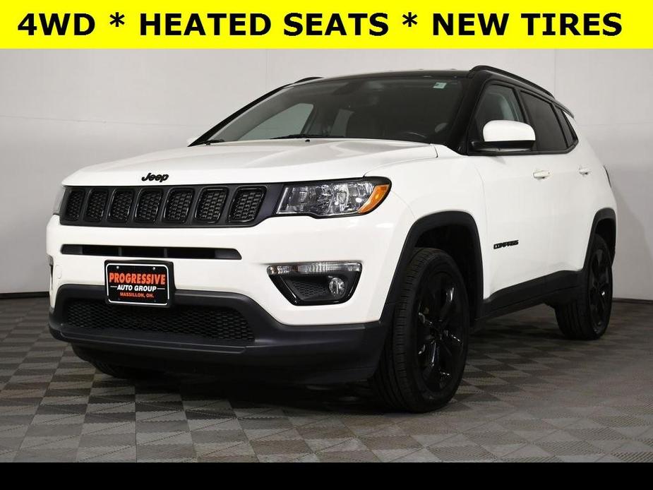 used 2021 Jeep Compass car, priced at $22,525