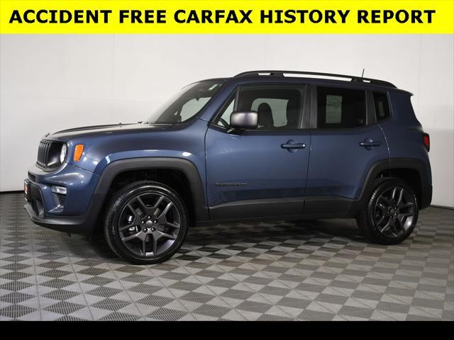 used 2021 Jeep Renegade car, priced at $24,462