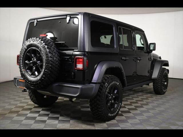 used 2022 Jeep Wrangler car, priced at $31,725