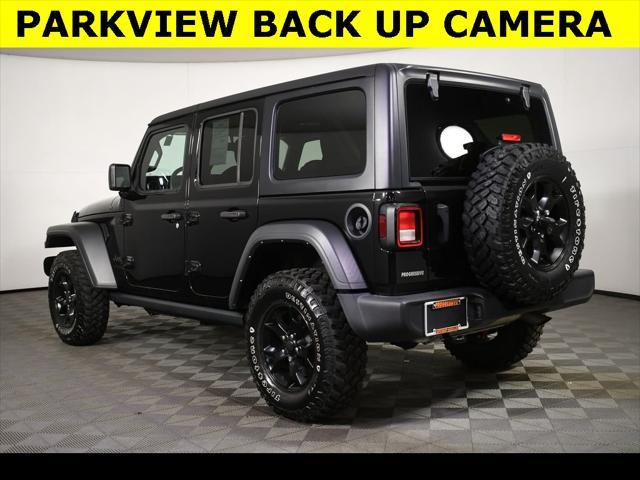 used 2022 Jeep Wrangler car, priced at $31,725