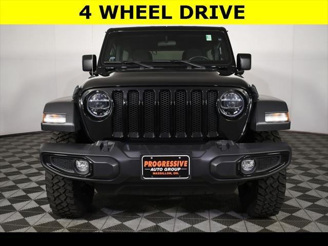 used 2022 Jeep Wrangler car, priced at $31,725