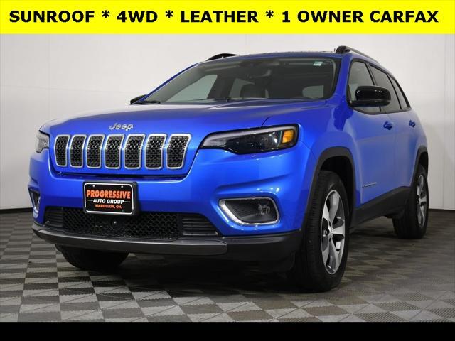 used 2022 Jeep Cherokee car, priced at $26,588