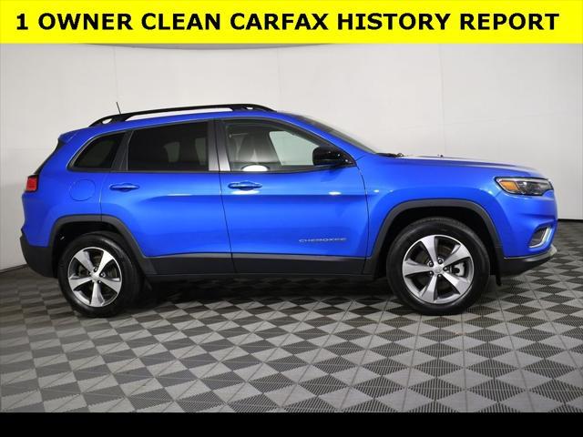 used 2022 Jeep Cherokee car, priced at $25,656