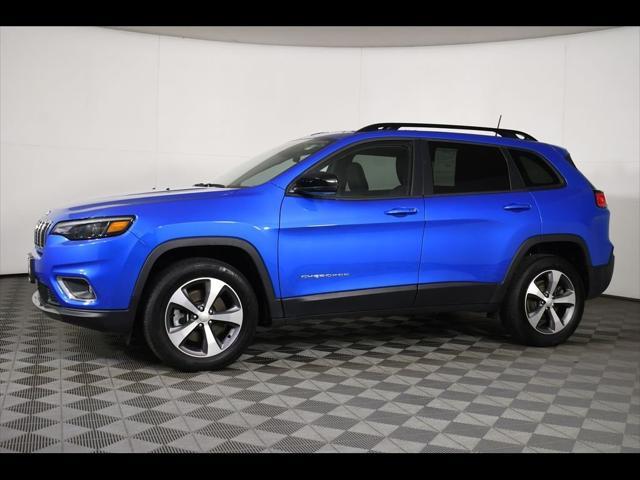 used 2022 Jeep Cherokee car, priced at $25,656