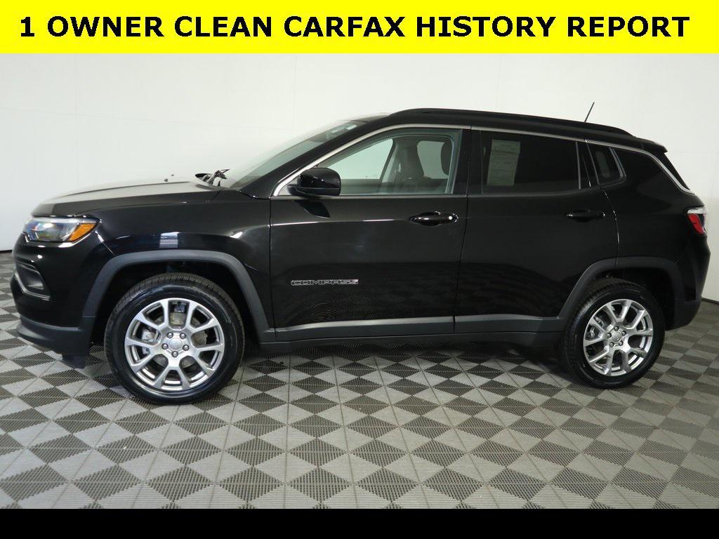 used 2022 Jeep Compass car, priced at $22,874