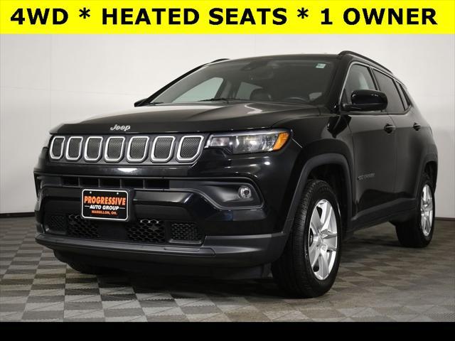 used 2022 Jeep Compass car, priced at $20,250