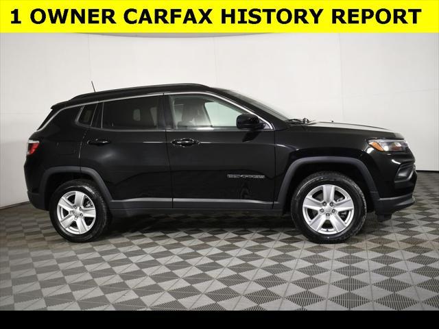 used 2022 Jeep Compass car, priced at $20,250