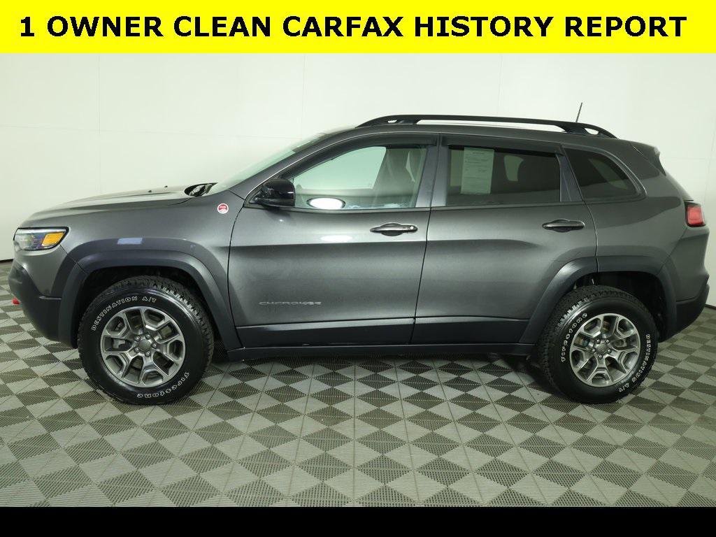 used 2022 Jeep Cherokee car, priced at $23,824
