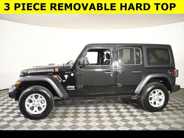 used 2021 Jeep Wrangler Unlimited car, priced at $31,232