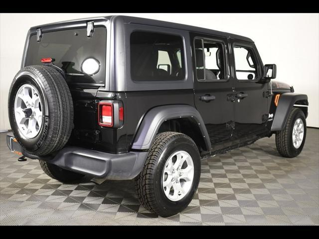 used 2021 Jeep Wrangler Unlimited car, priced at $31,232