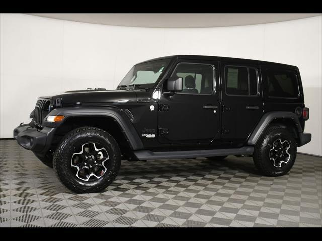 used 2021 Jeep Wrangler Unlimited car, priced at $30,000