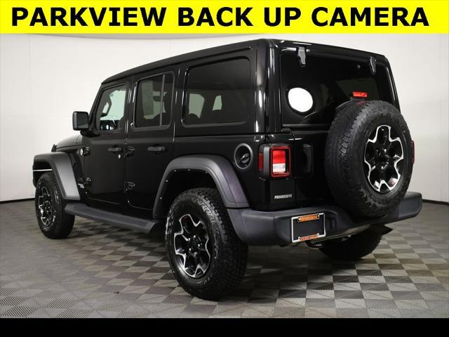 used 2021 Jeep Wrangler Unlimited car, priced at $30,000