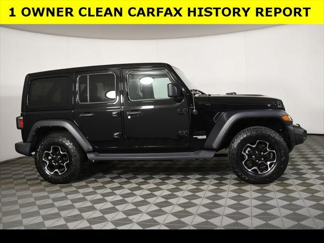 used 2021 Jeep Wrangler Unlimited car, priced at $30,000