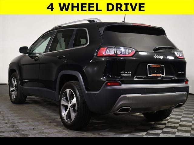 used 2021 Jeep Cherokee car, priced at $25,399