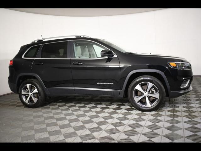 used 2021 Jeep Cherokee car, priced at $25,399