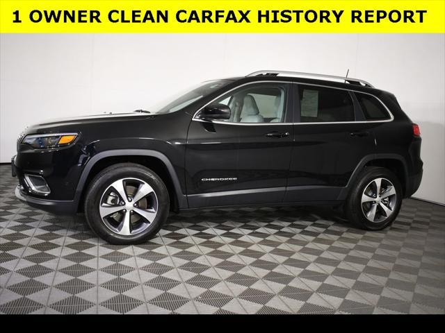 used 2021 Jeep Cherokee car, priced at $25,399