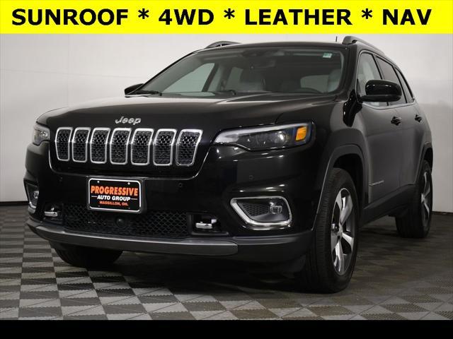 used 2021 Jeep Cherokee car, priced at $26,482