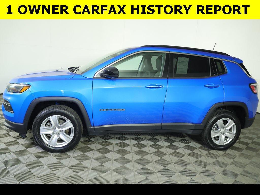 used 2022 Jeep Compass car, priced at $20,932