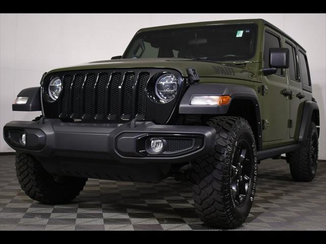 used 2021 Jeep Wrangler car, priced at $31,919