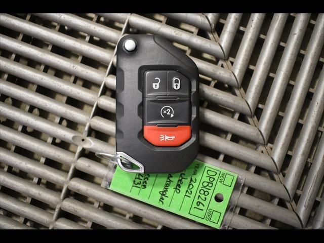 used 2021 Jeep Wrangler car, priced at $31,919