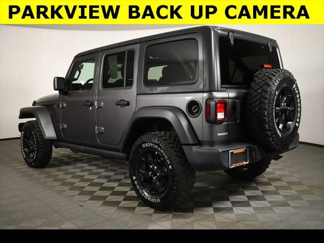 used 2021 Jeep Wrangler car, priced at $32,973