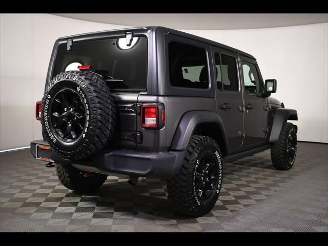 used 2021 Jeep Wrangler car, priced at $32,973