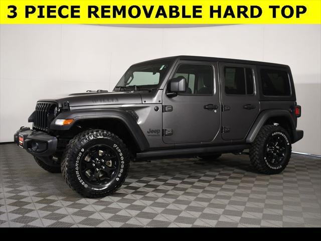 used 2021 Jeep Wrangler car, priced at $32,973