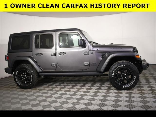 used 2021 Jeep Wrangler car, priced at $32,973