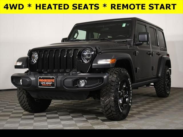 used 2021 Jeep Wrangler car, priced at $32,973