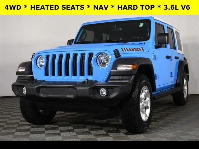 used 2021 Jeep Wrangler Unlimited car, priced at $33,430