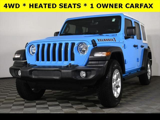 used 2021 Jeep Wrangler Unlimited car, priced at $30,949