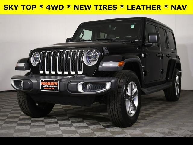 used 2020 Jeep Wrangler Unlimited car, priced at $33,280