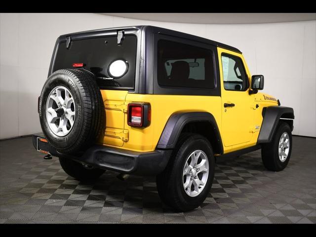 used 2021 Jeep Wrangler car, priced at $28,989